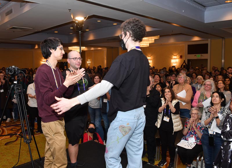 Competitors on Stage, Friends in Life